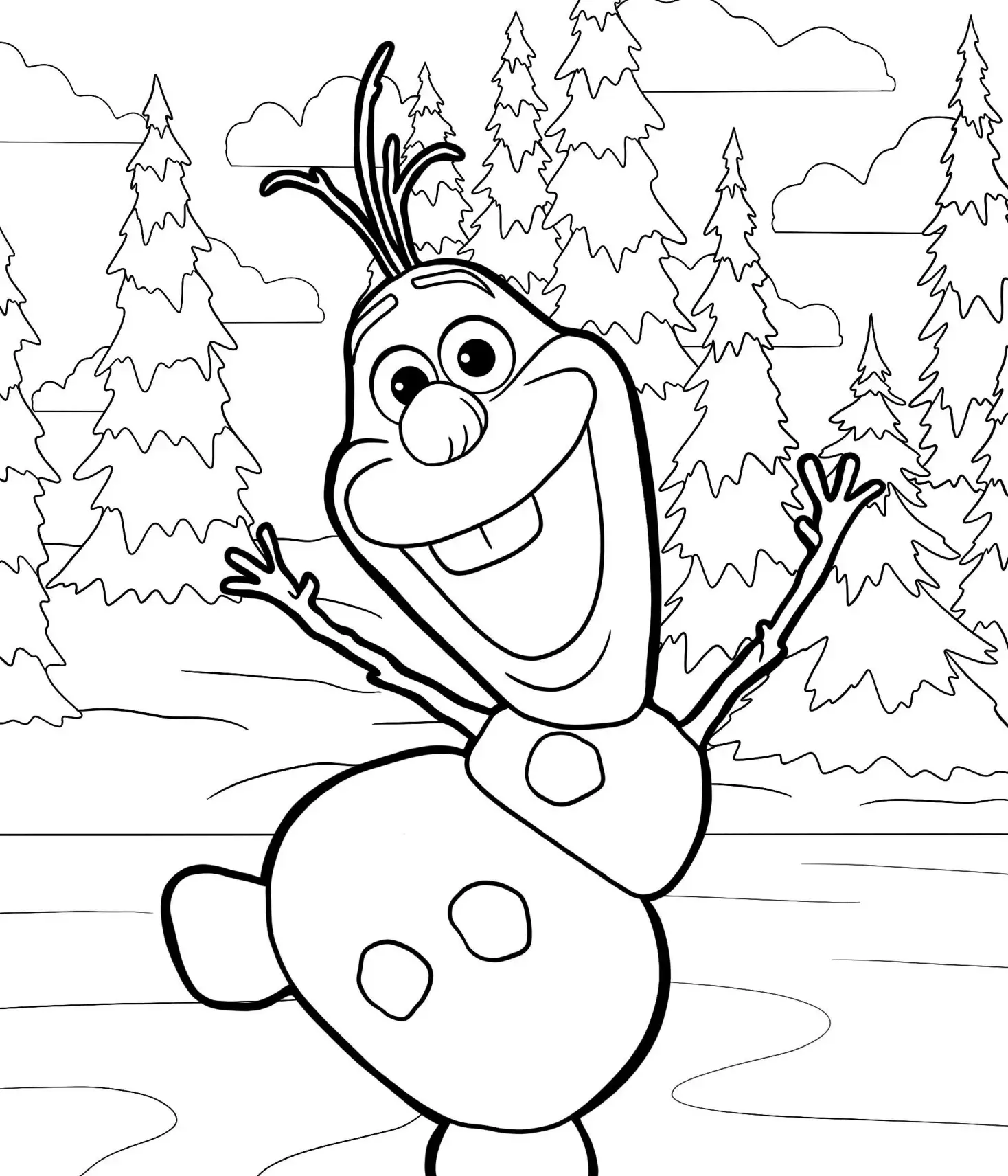 Dessins Et Coloriages De La Reine Des Neiges Imprimer